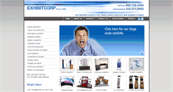 Desktop Screenshot of exhibitcorp.com
